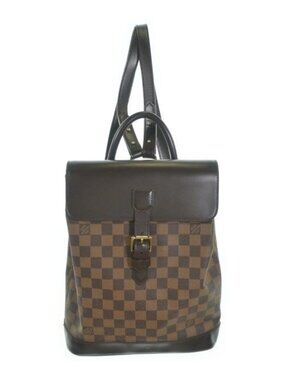 Louis Vuitton Damier Soho Backpack Brown